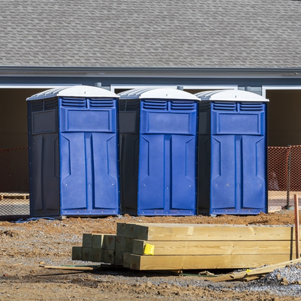 what is the cost difference between standard and deluxe porta potty rentals in Jeffersonville